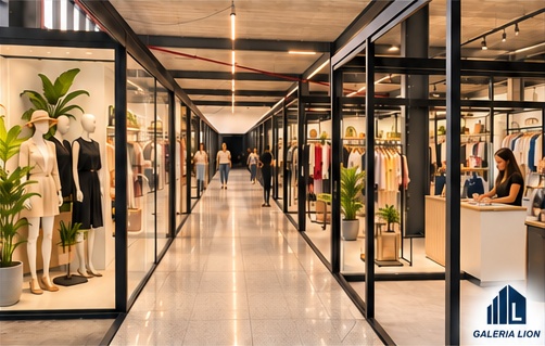 Lojas de moda e acessórios — opção 1 na Galeria Lion