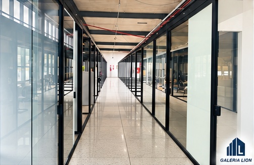 Unidades com divisórias de vidro — vista 2 na Galeria Lion