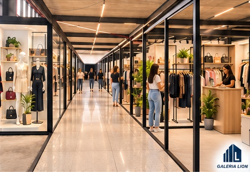 Lojas de moda e acessórios — opção 3 na Galeria Lion