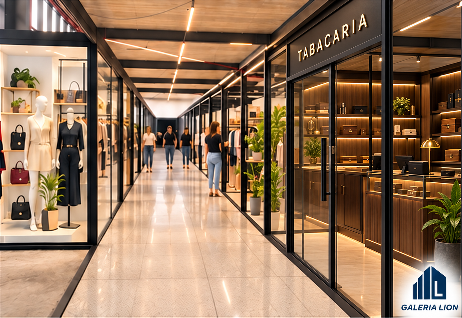 Possibilidade de ocupação: tabacaria na Galeria Lion